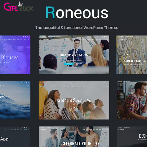 Roneous - Creative Multi-Purpose WordPress Theme
